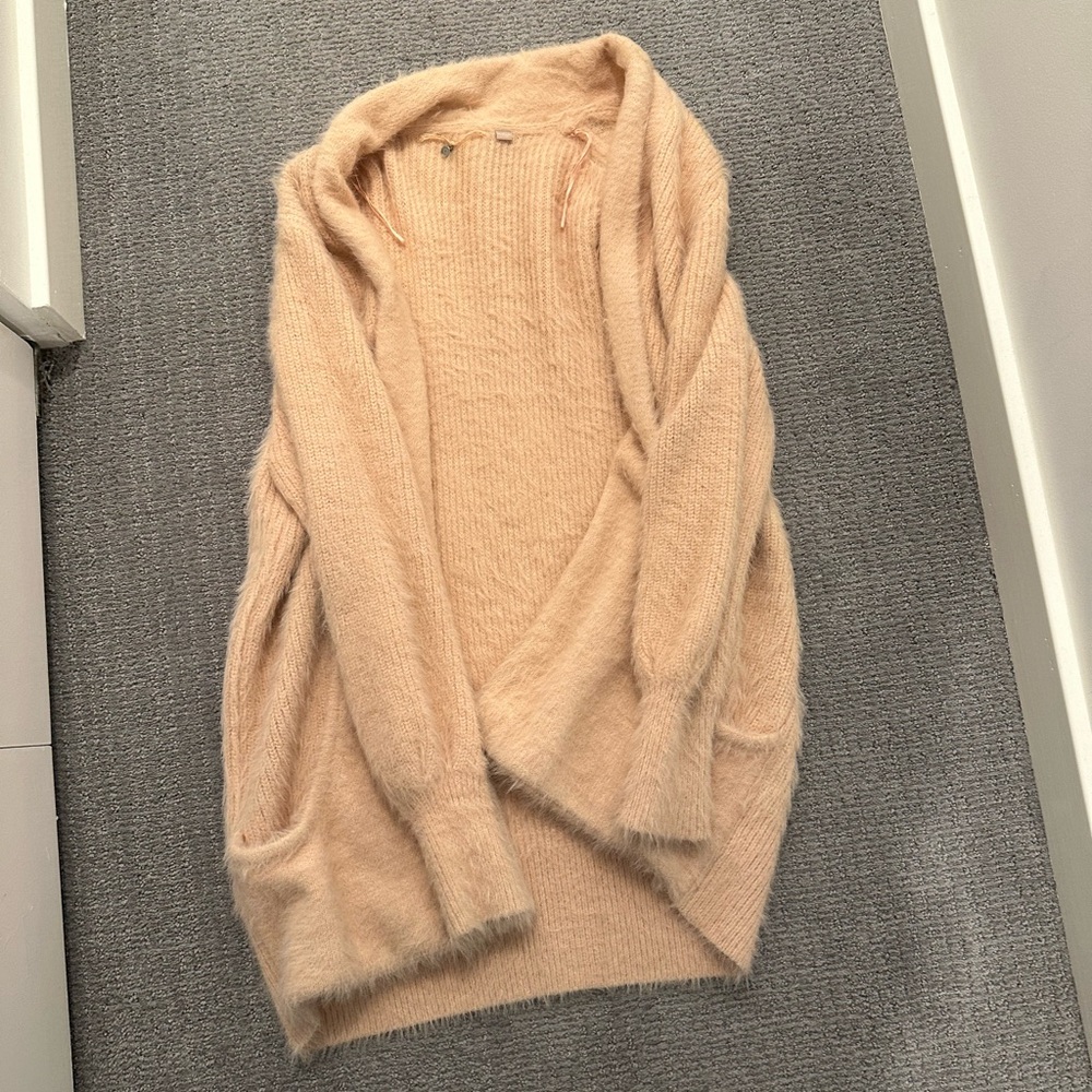 Anthropologie Blush Pink Cardigan